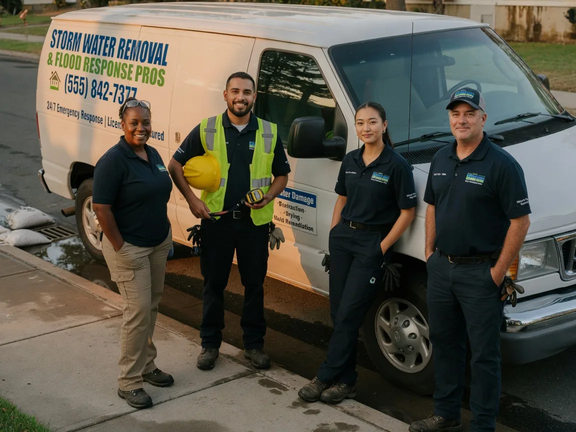 Storm Damage Water Removal company in Marysville, CA